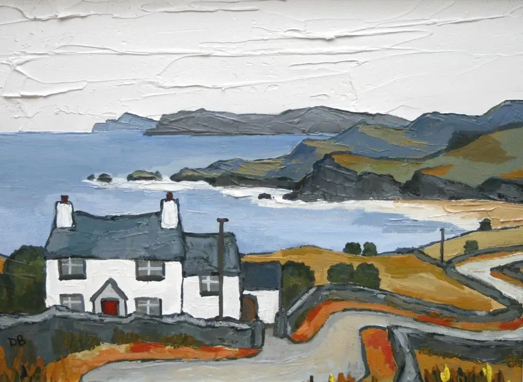 David Barnes - view down the lleyn