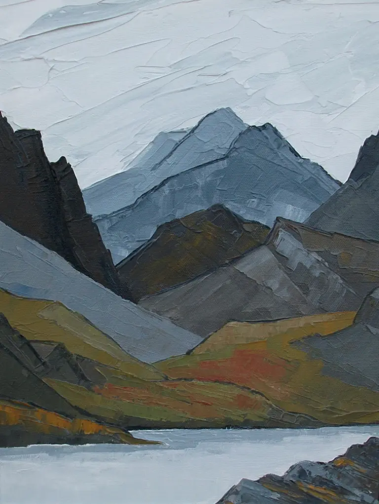 David Barnes - snowdon from nantlle