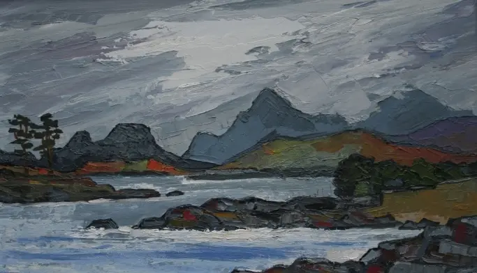 David Barnes - loch in sutherland