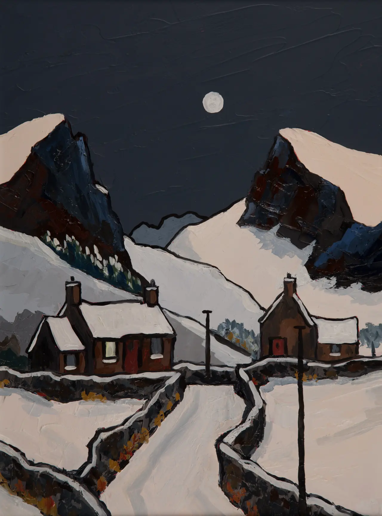 David Barnes - winter moon