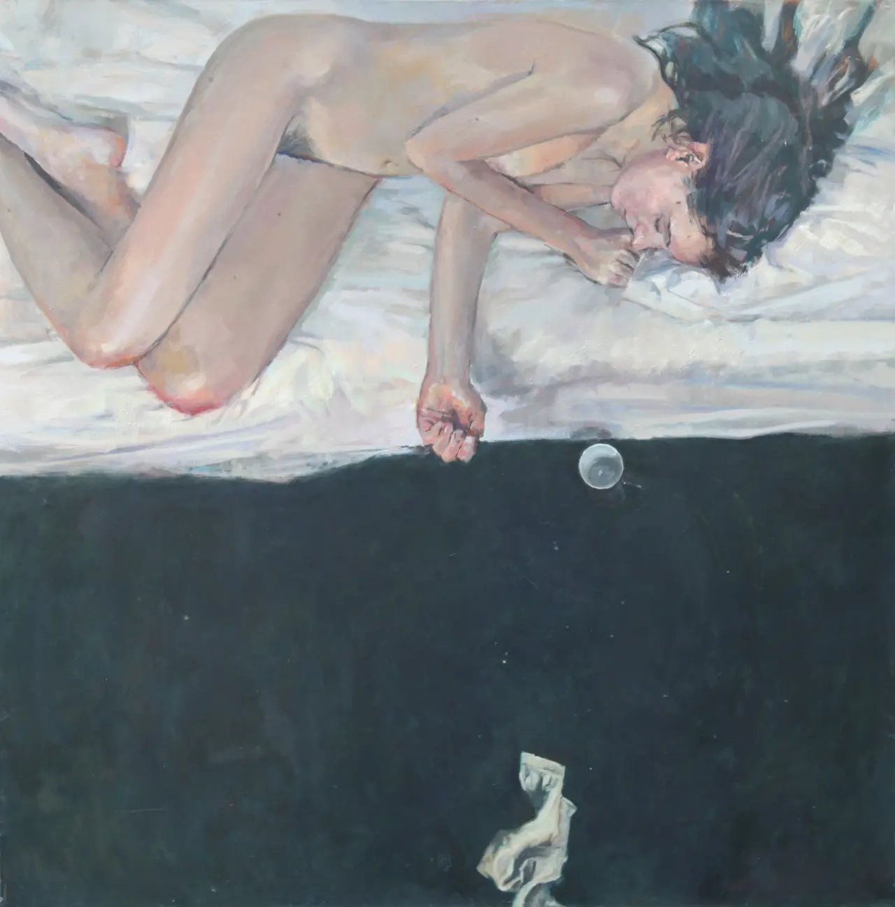 David Cobley - on the bed