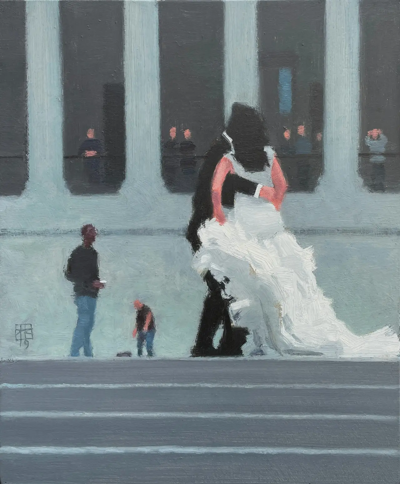 David Cobley - their big day