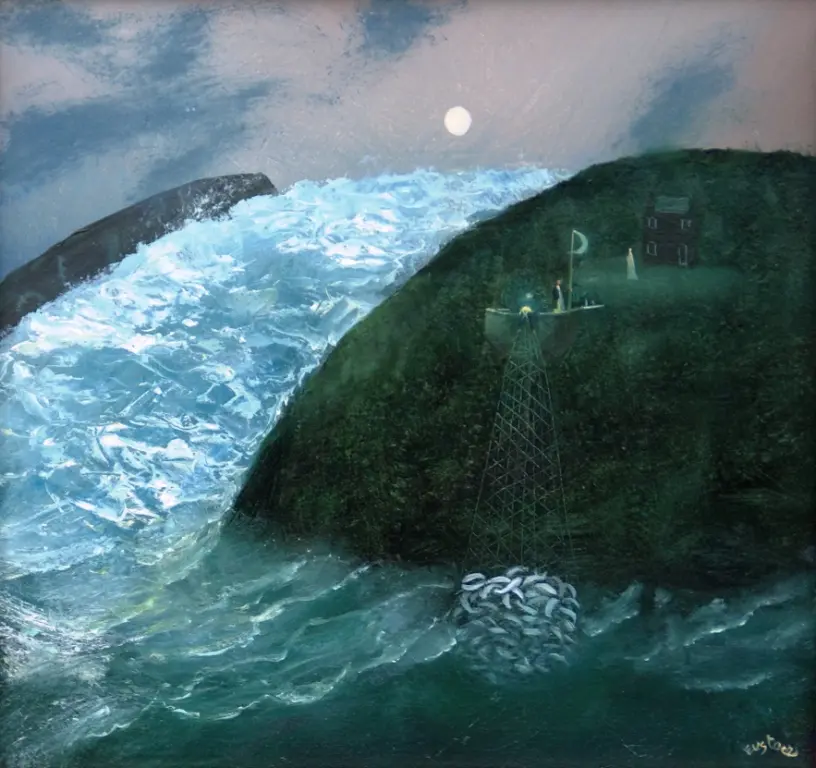 David Eustace - moonlit catch