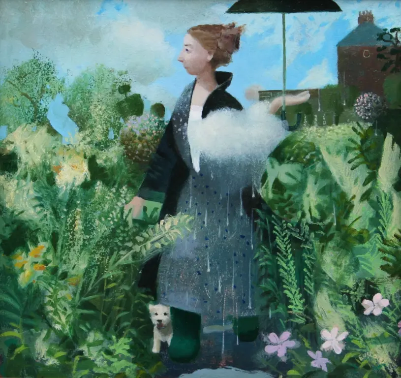 David Eustace - april's garden