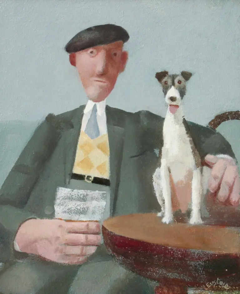 David Eustace - watching the game