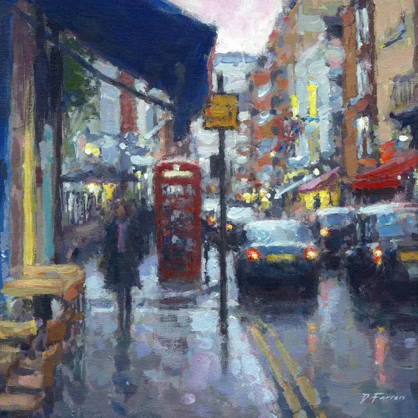 David Farren - late afternoon, dean street, soho     