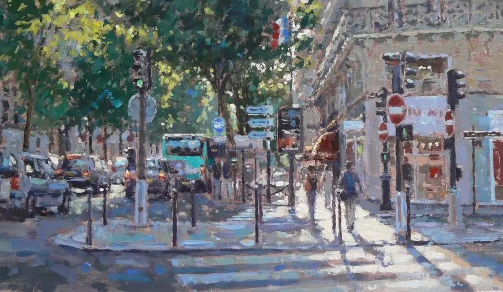 David Farren - summer light, paris