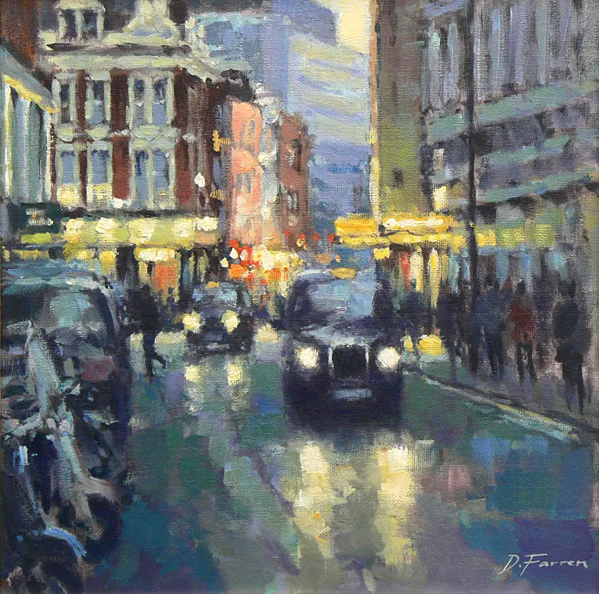 David Farren - evening taxis, soho