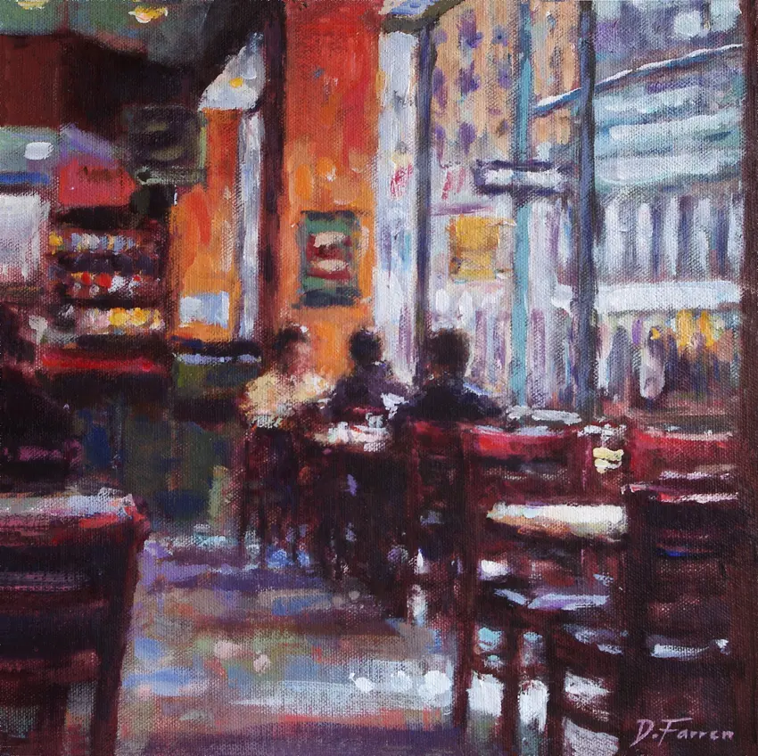 David Farren - window seat, new york deli