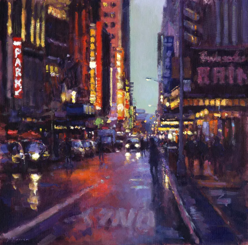 David Farren - 7pm, west 44th street, manhattan