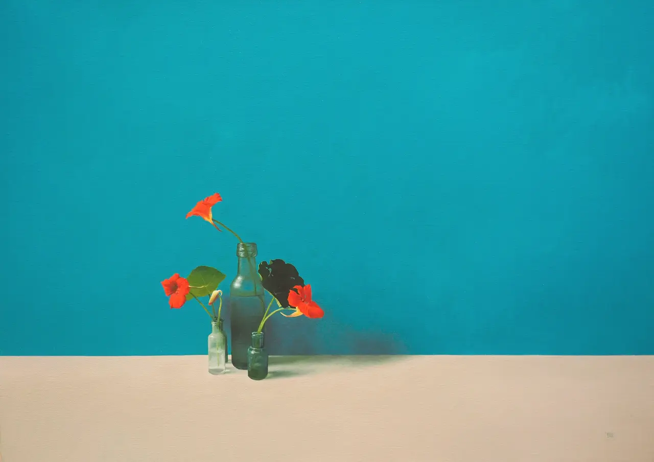David Gleeson - nasturtiums