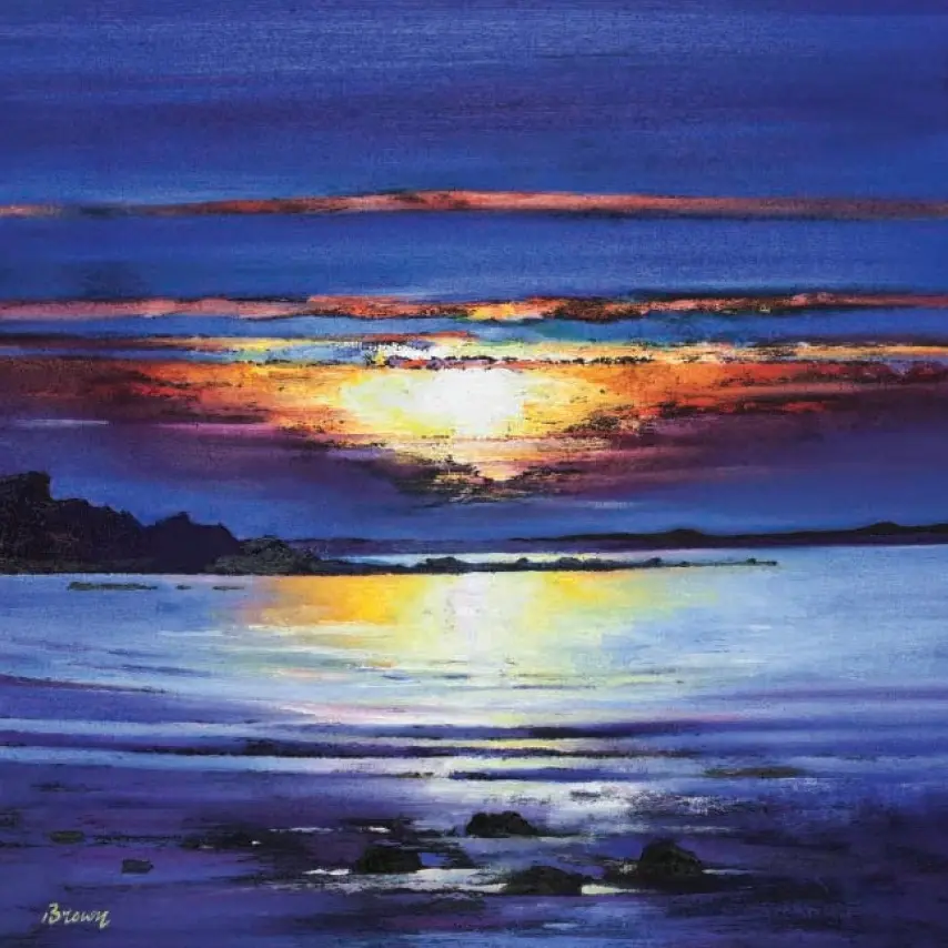 Davy Brown - mid summer sunset