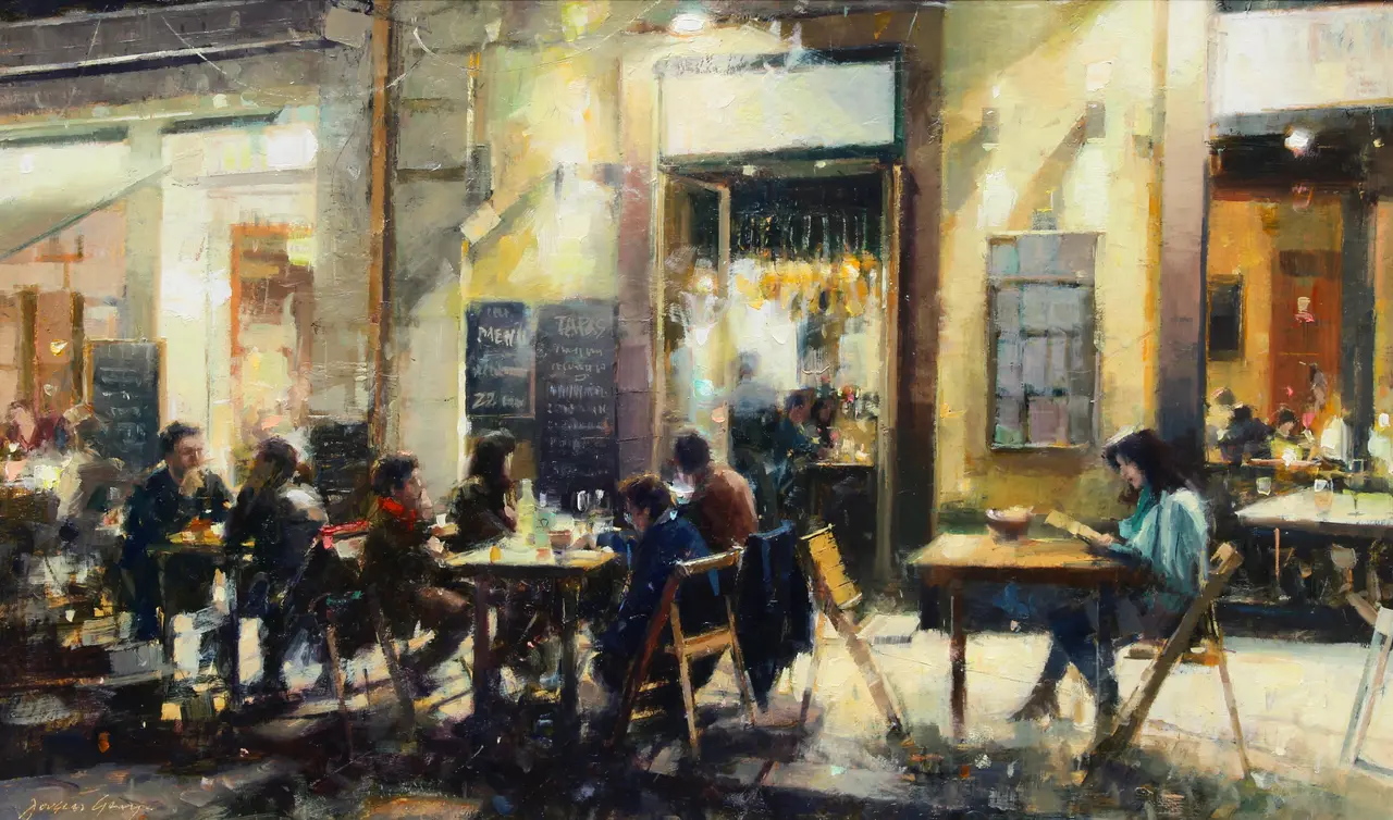 Douglas Gray - supper in seville