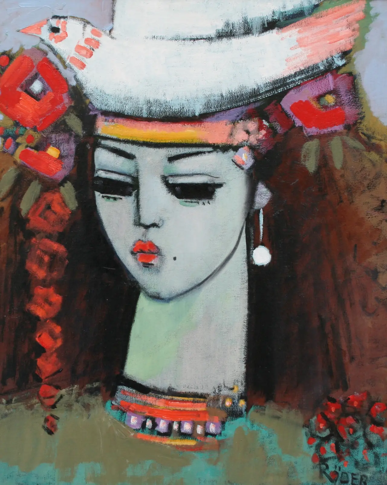 Endre Roder - pretty figurehead model