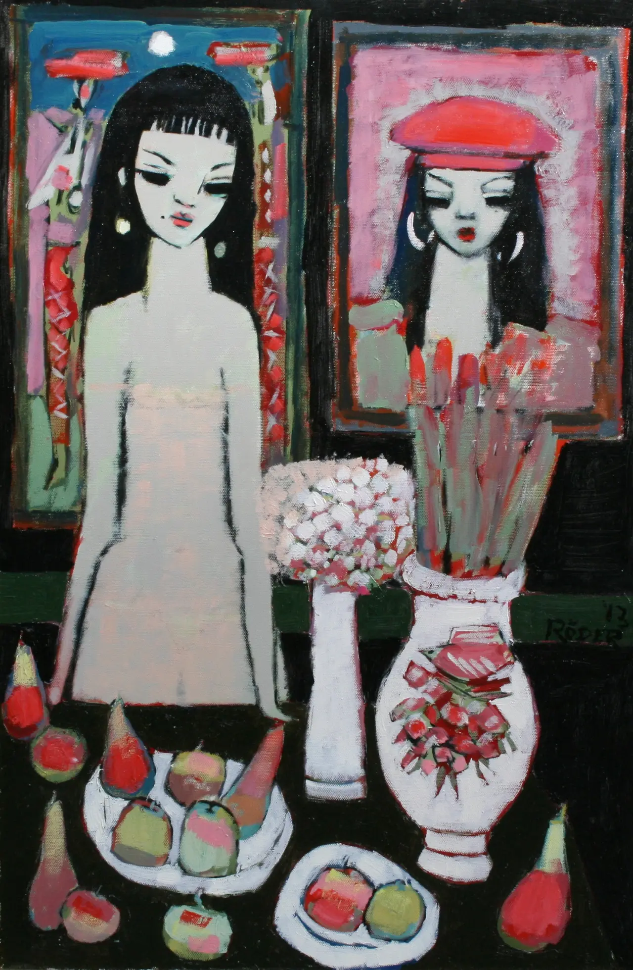 Endre Roder - model and portrait
