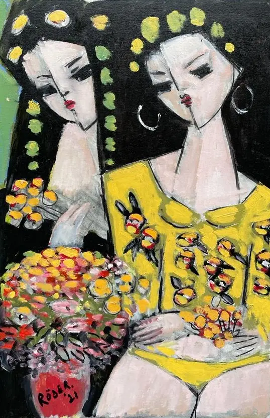 Endre Roder - flowers, flowers, flowers
