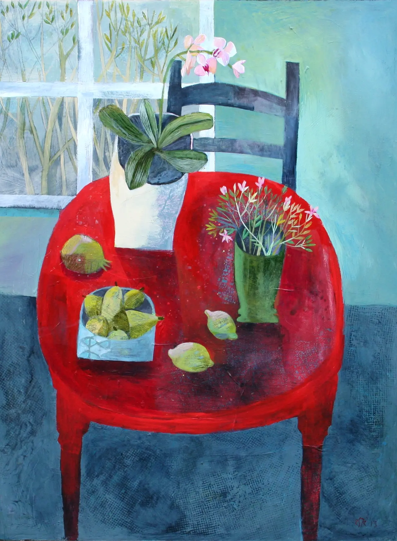 Este Macleod - red table