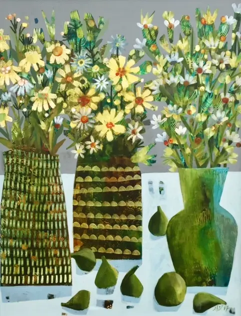 Este Macleod - selmas green vase