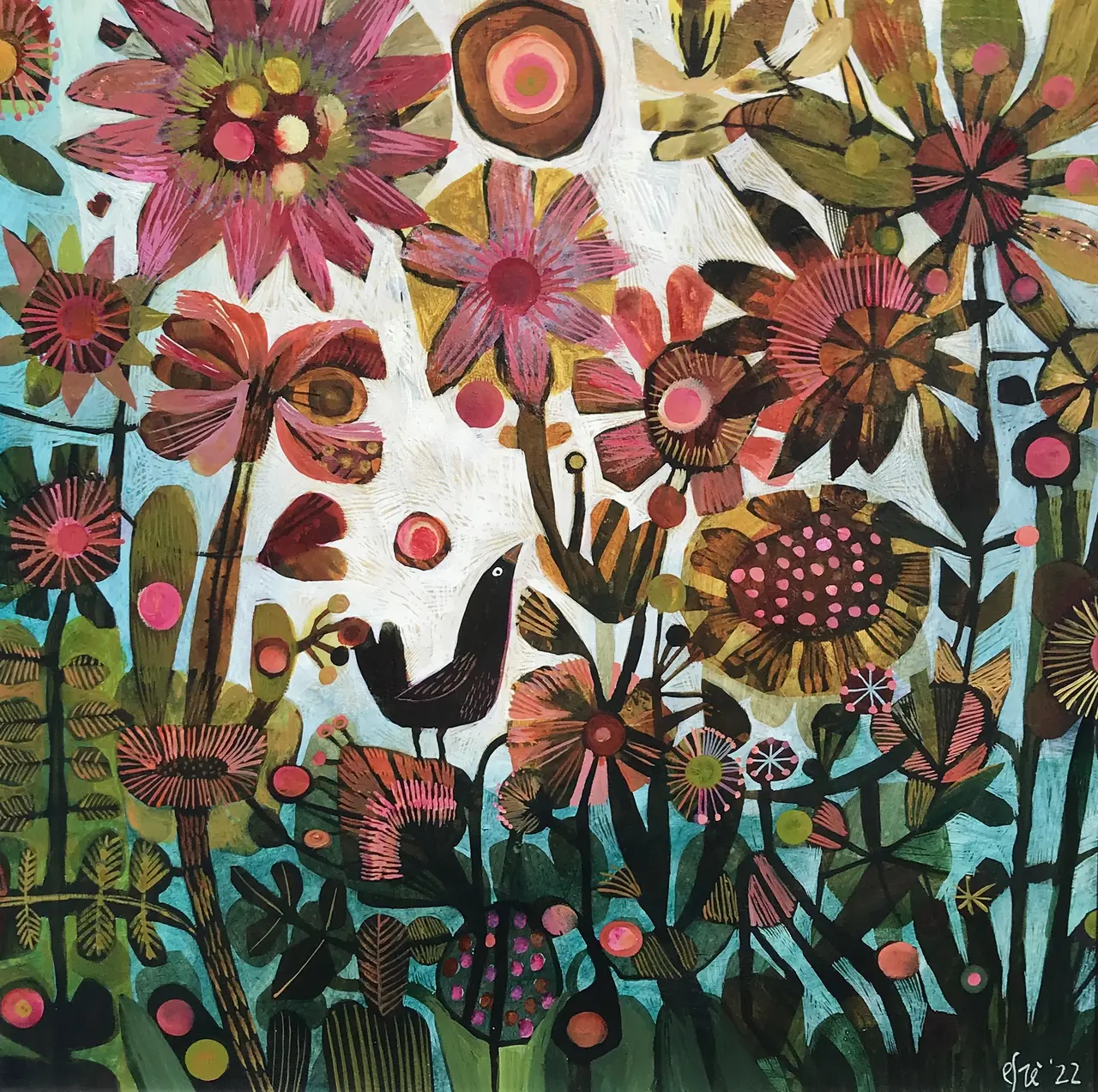 Este Macleod - dans les roses