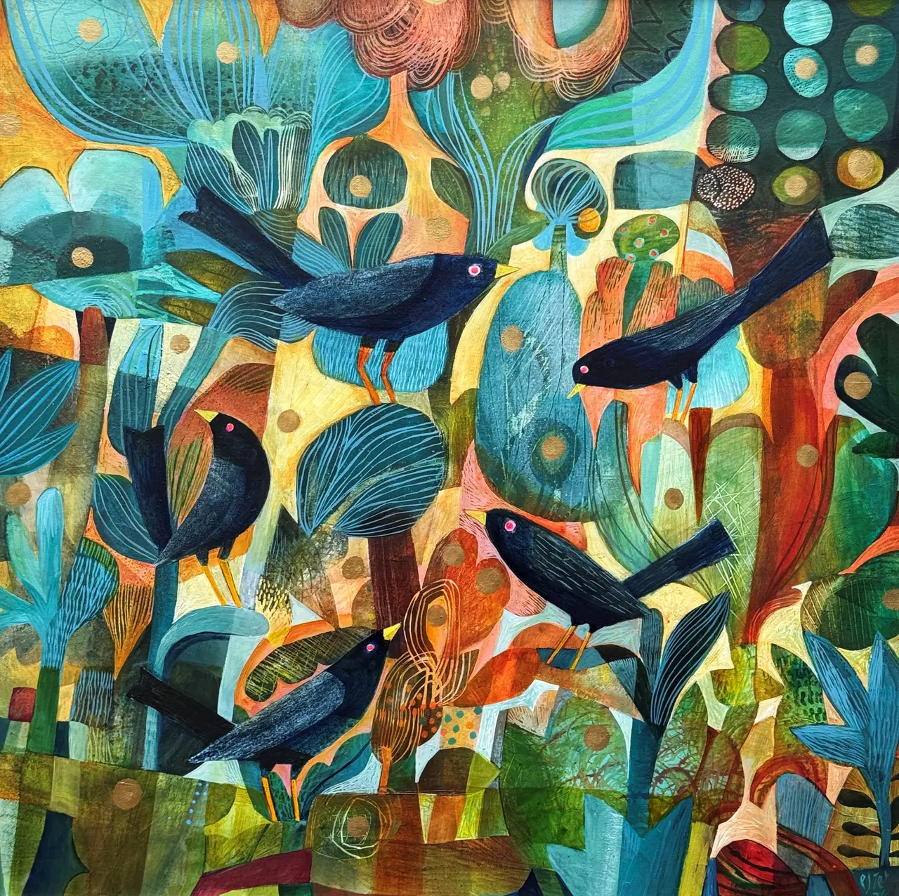 Este Macleod - five sparrows