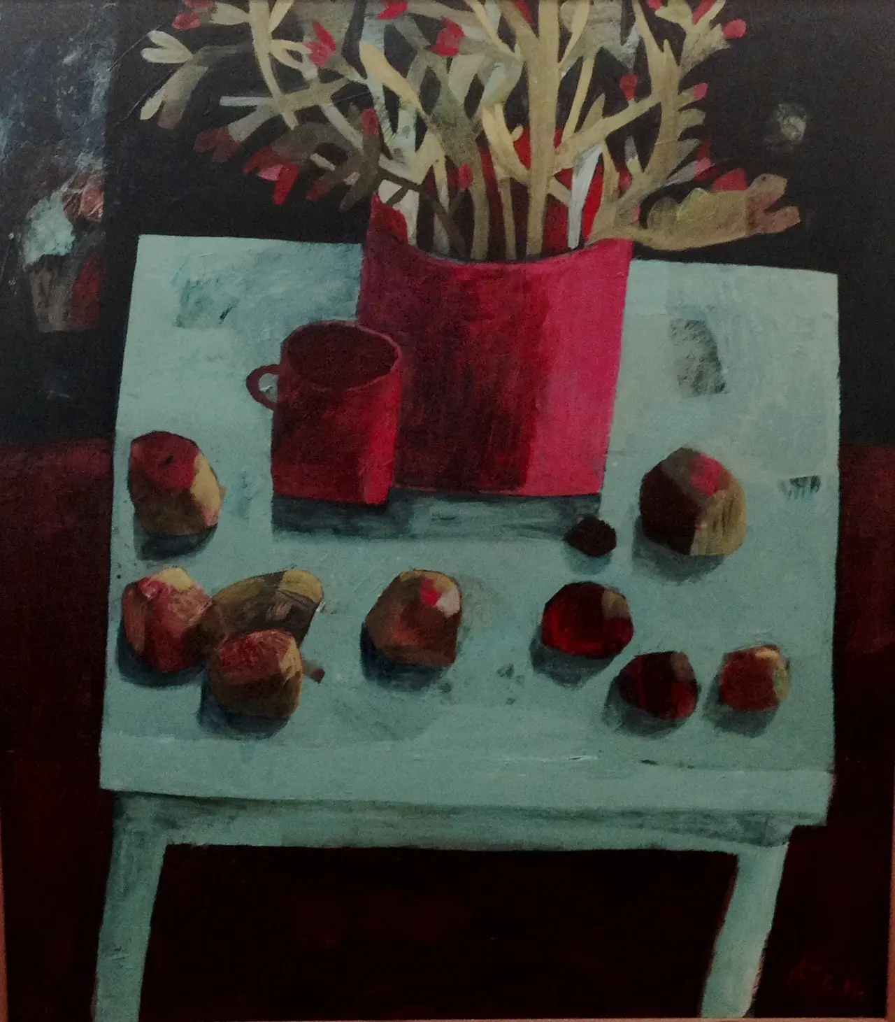 Este Macleod - green table with summer fruit