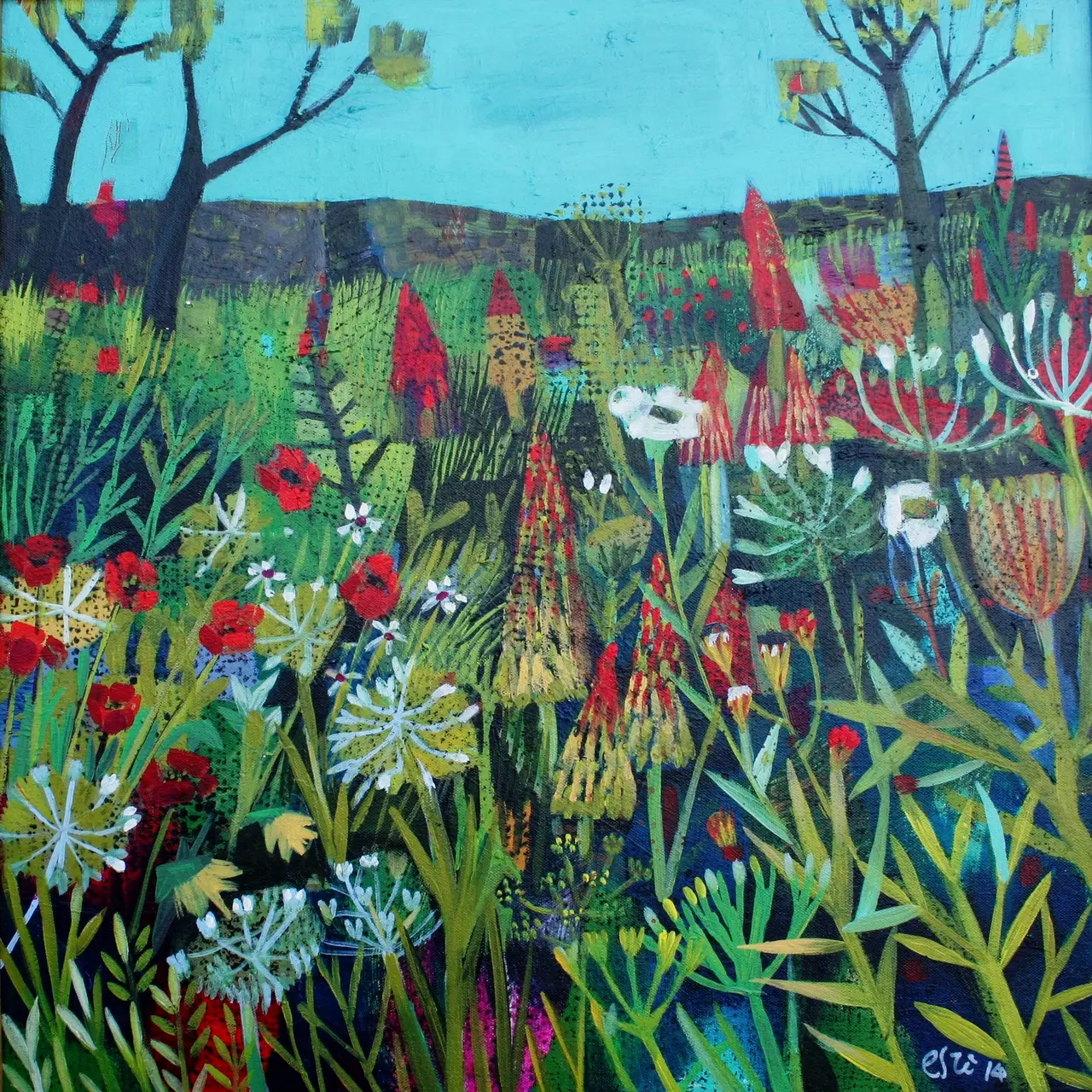 Este Macleod - red hot pokers
