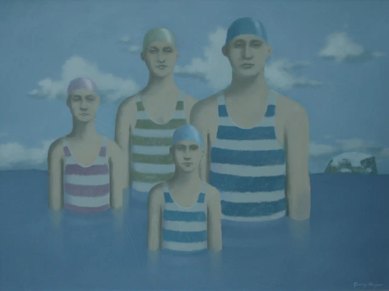 Garry Harper - the bathers