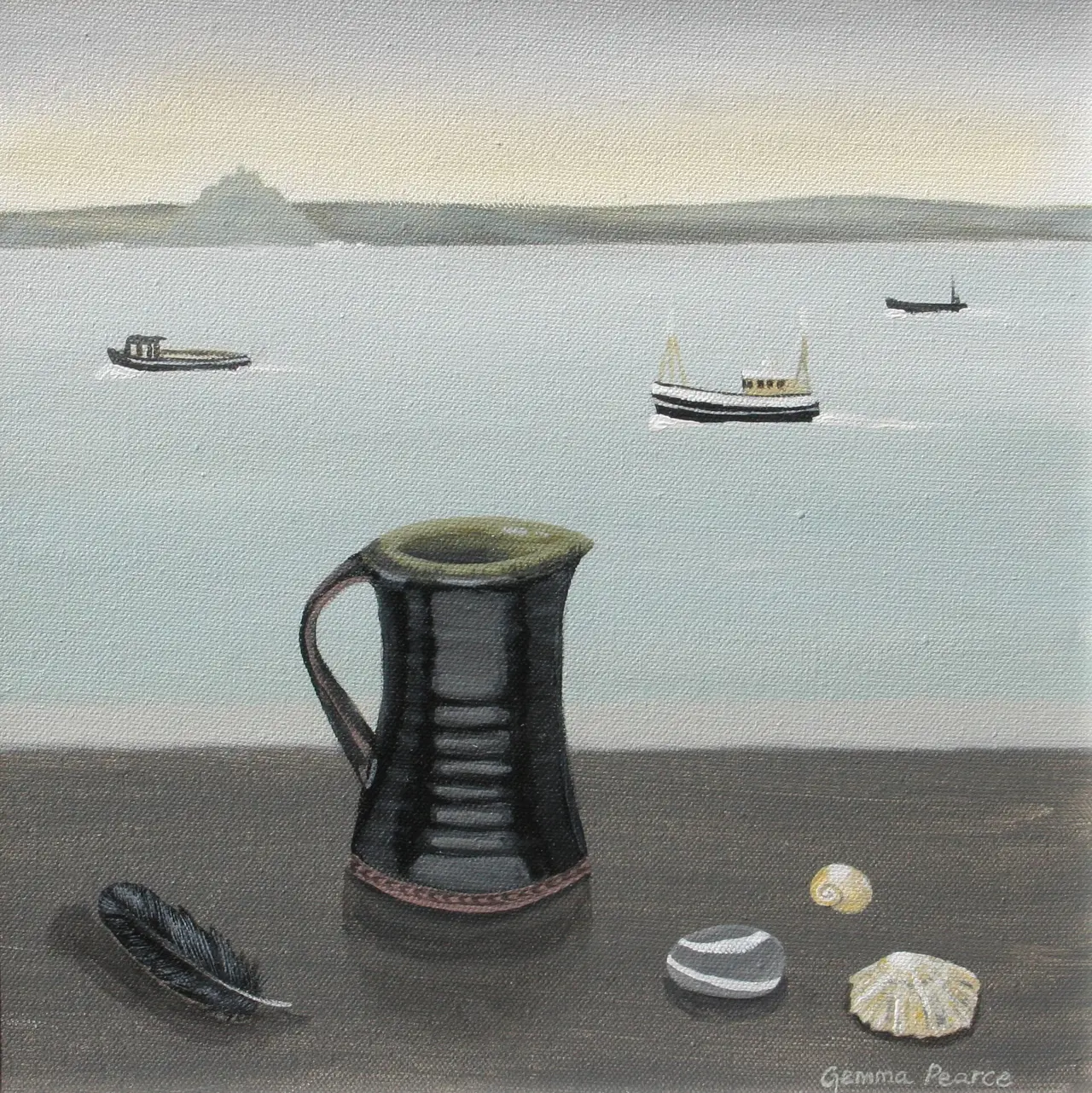 Gemma Pearce - leach mug and mounts bay