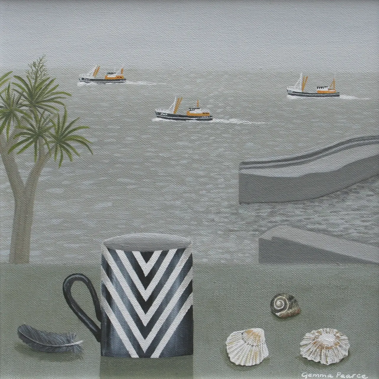 Gemma Pearce - newlyn fleet heading home