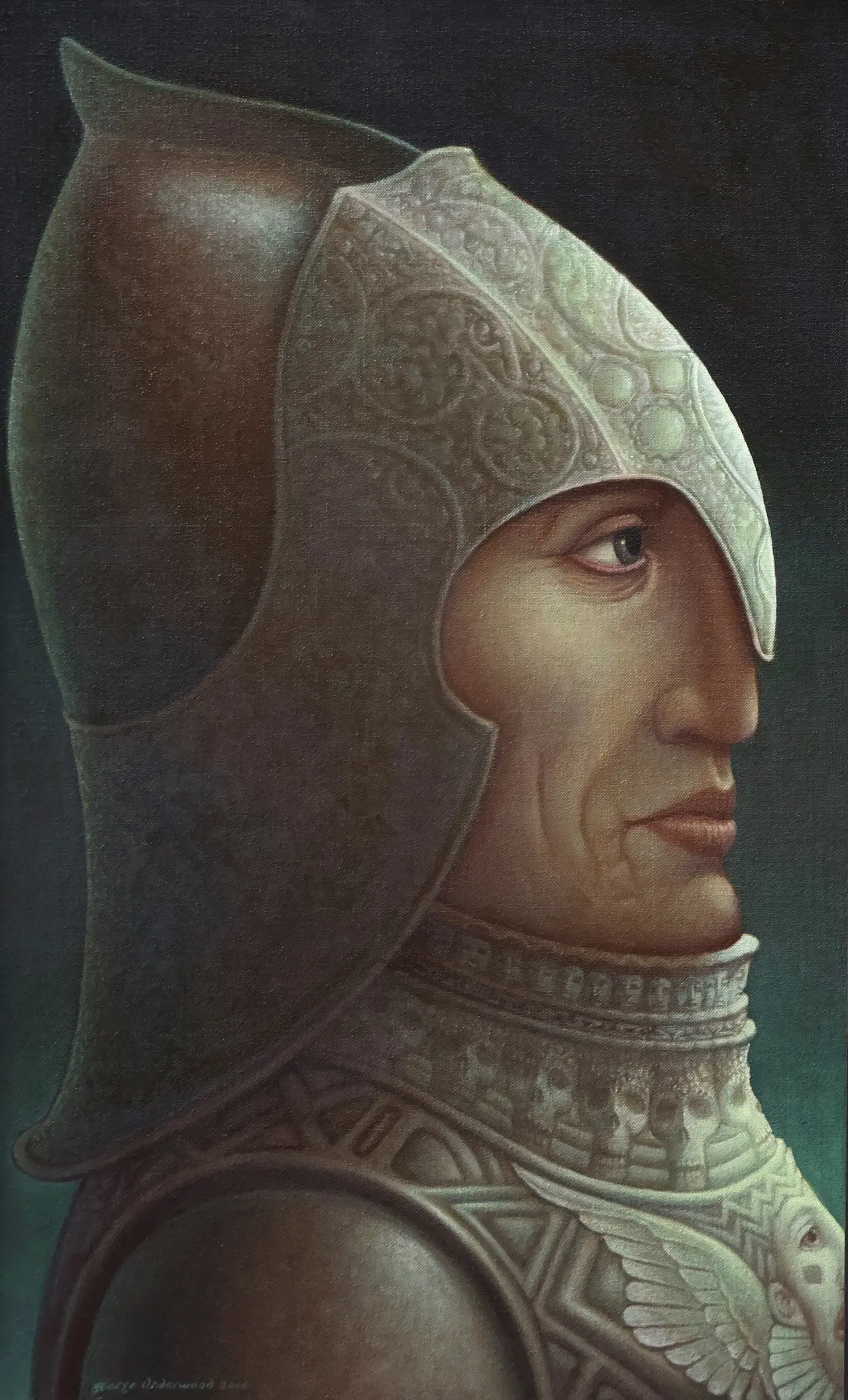 George Underwood - portrait of a warrior