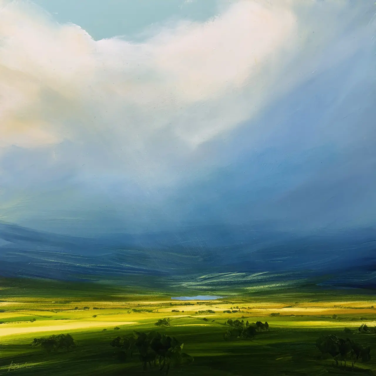 Harry Brioche - cascading light