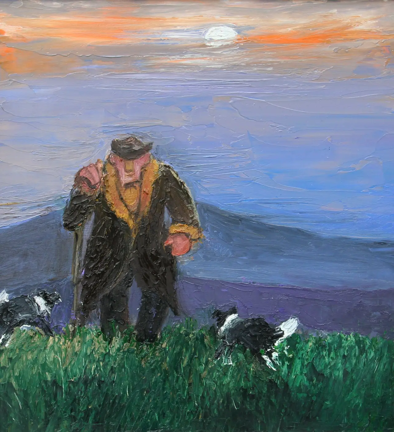 Heather Moseley - moonlit walk