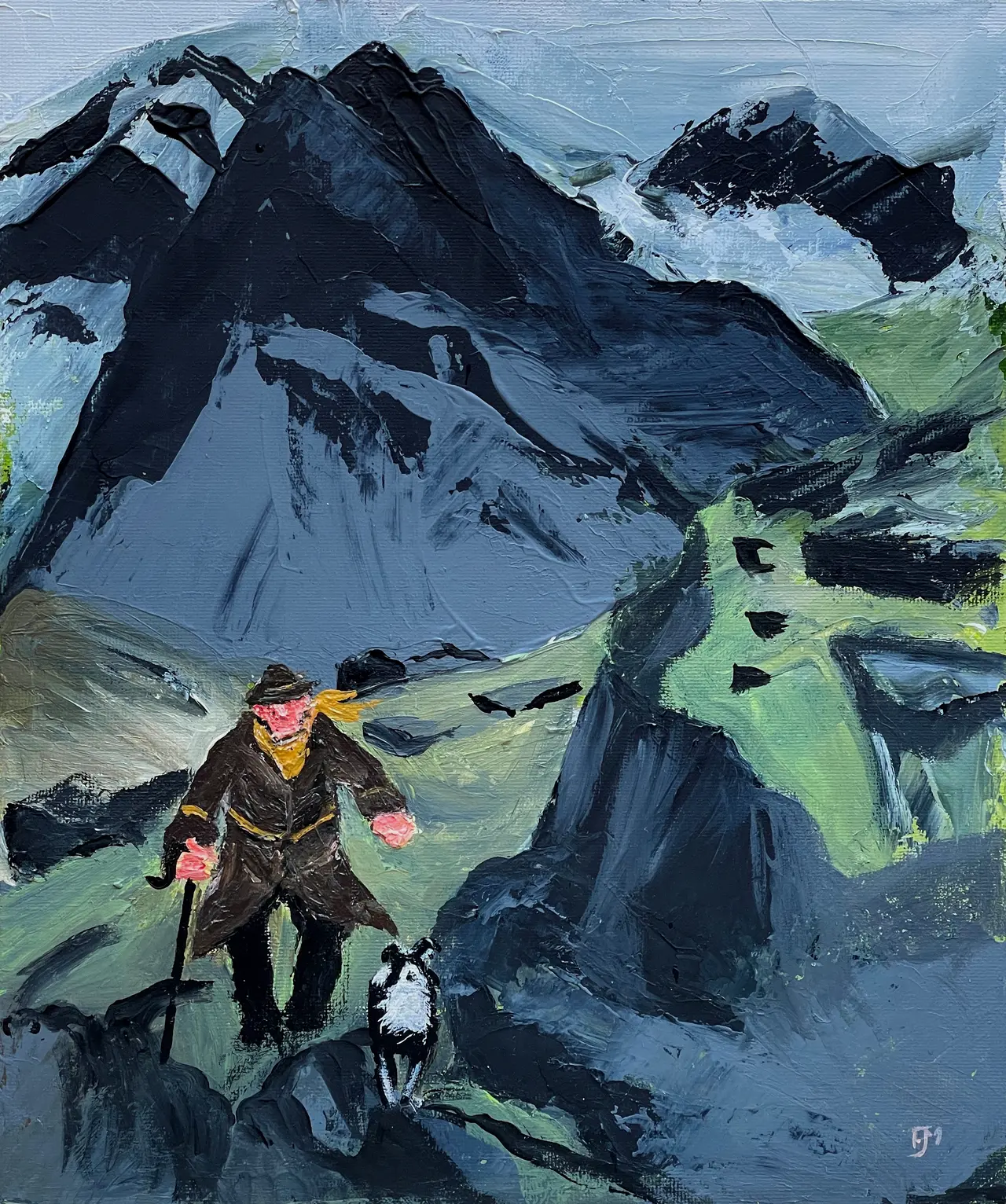 Heather Moseley - one man and his dog