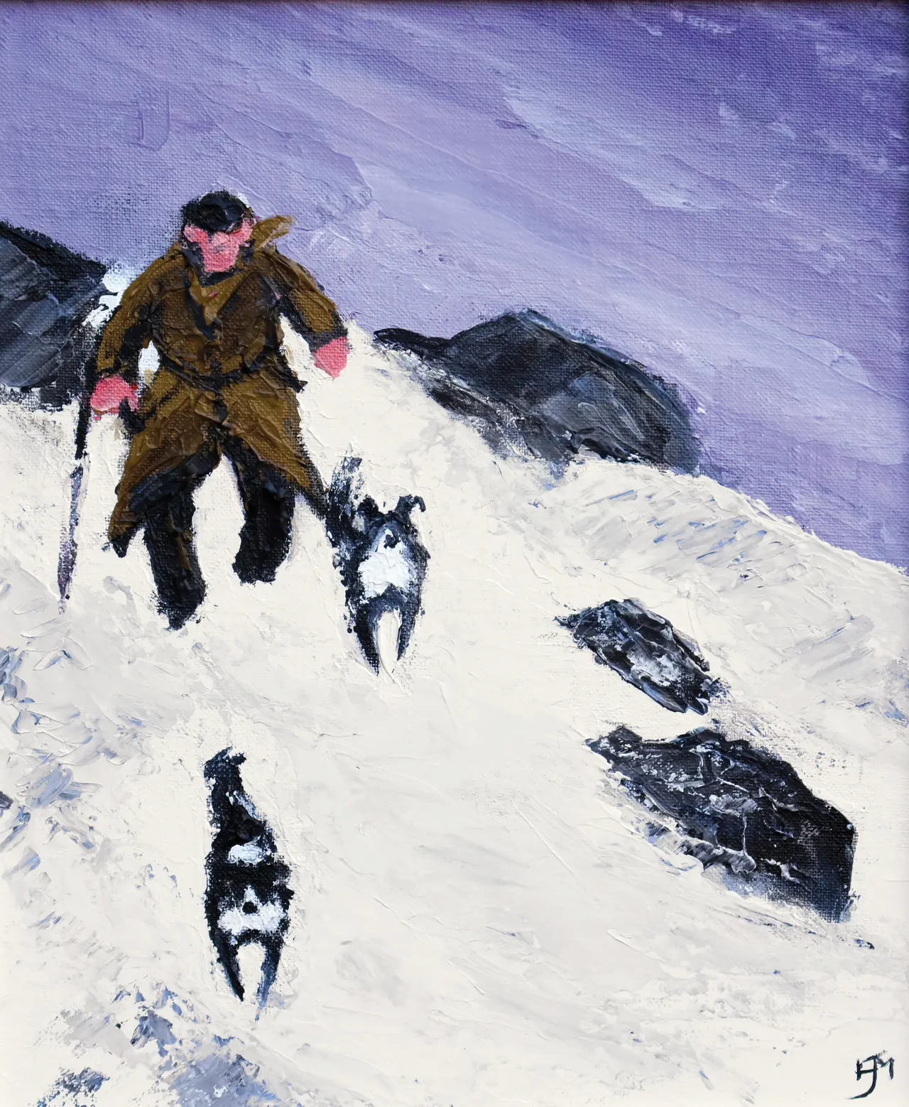 Heather Moseley - snow on the fells