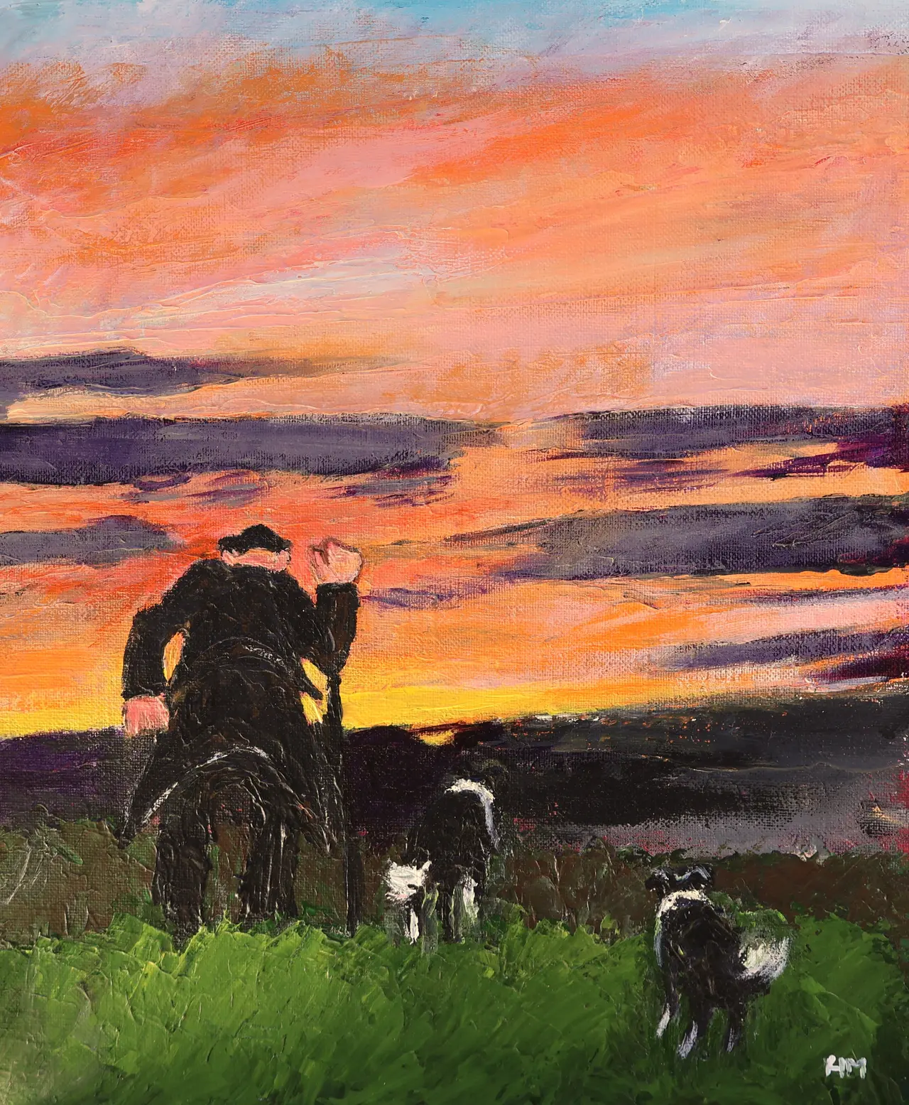 Heather Moseley - yellow sunset