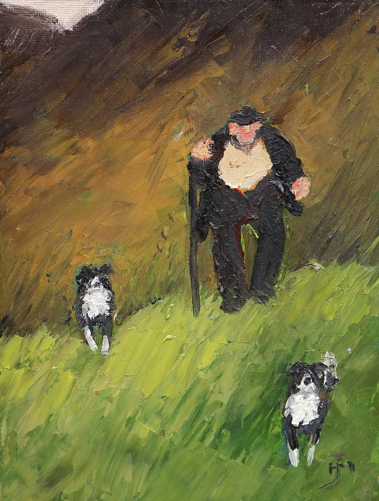 Heather Moseley - on the hillside