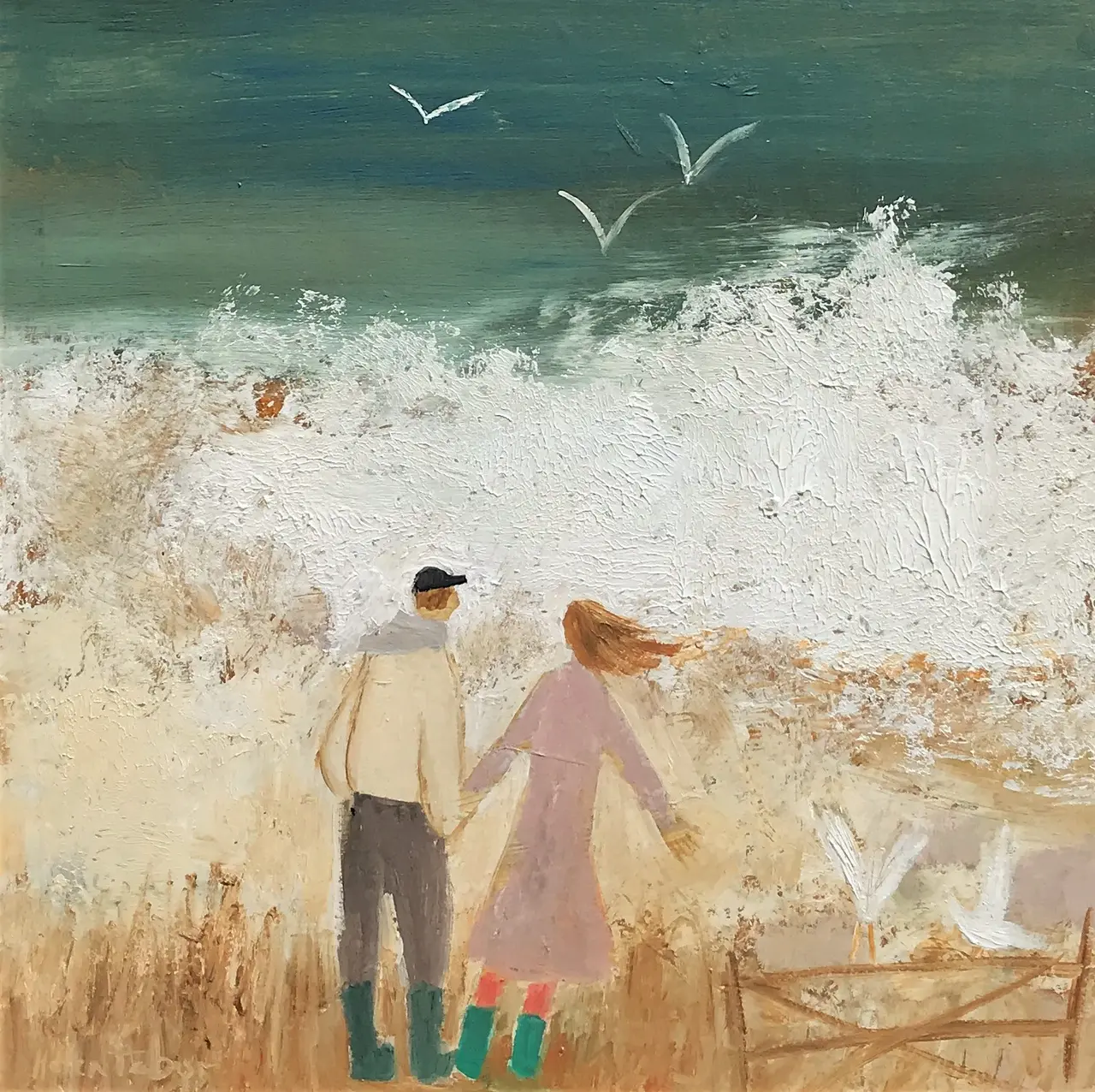 Helen Tabor - watching the waves