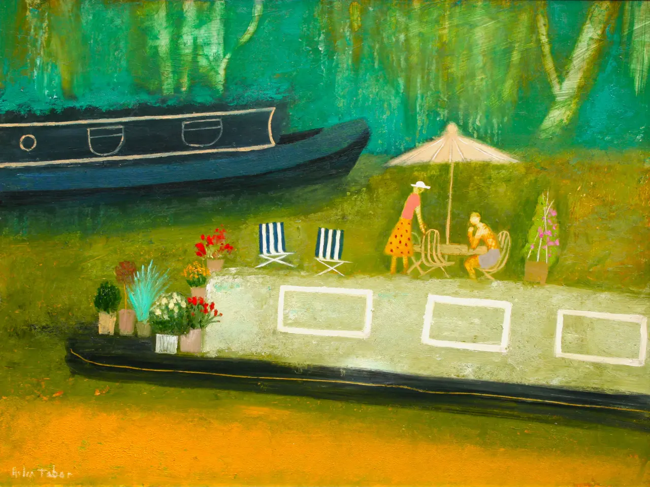 Helen Tabor - summer on the regent's canal