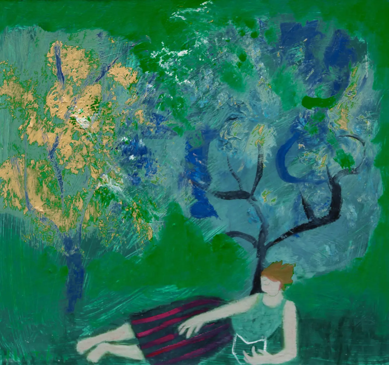 Helen Tabor - reading poetry