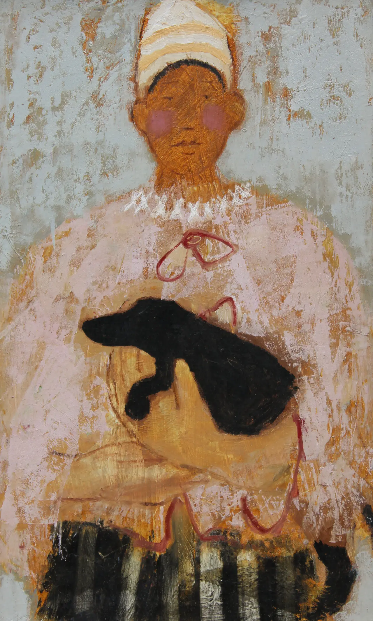 Helen Tabor - clown with a dog