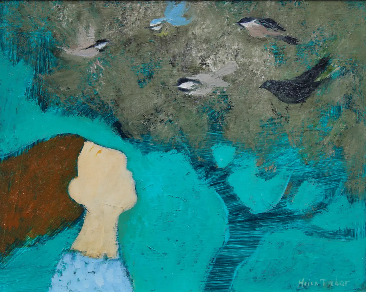 Helen Tabor - watching the birds