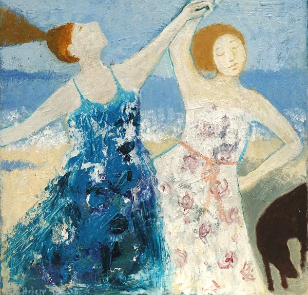 Helen Tabor - dancing on the beach