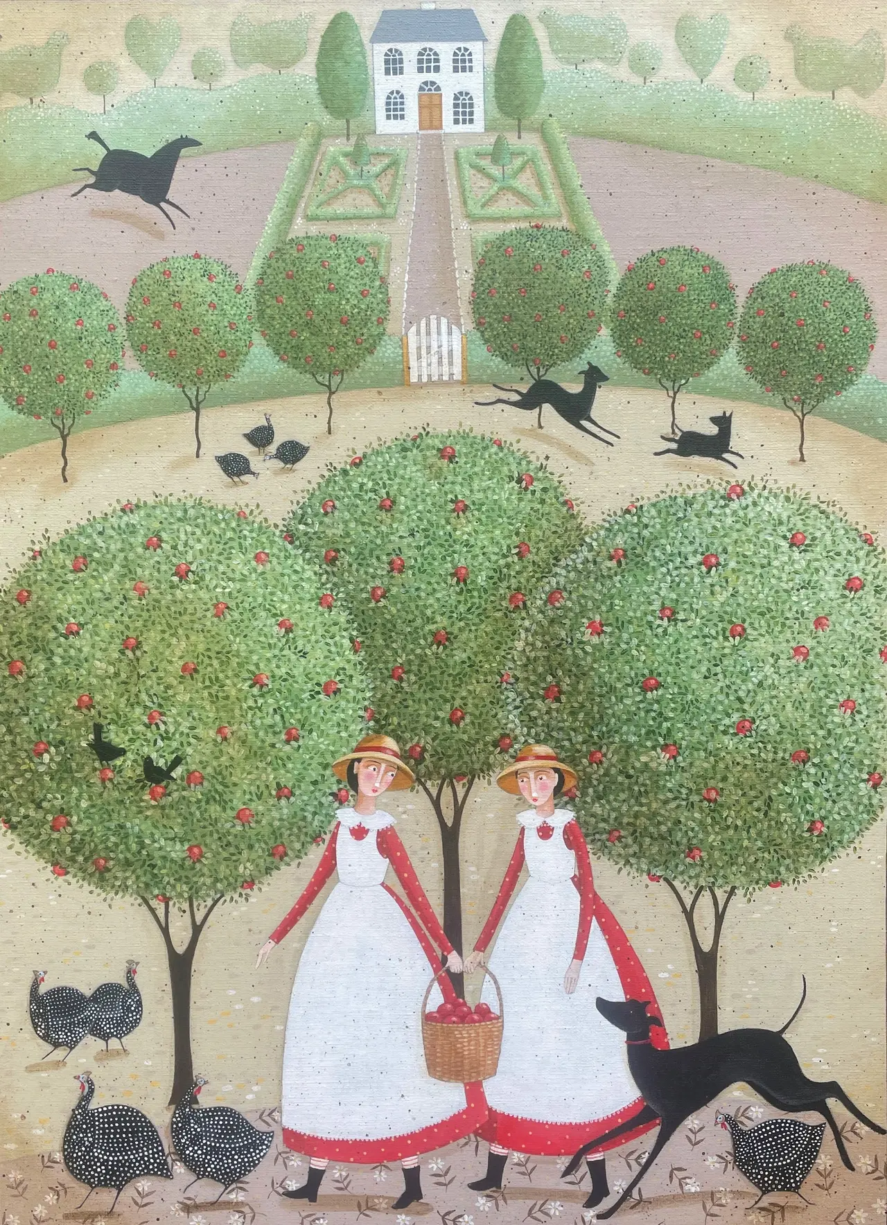 Jane Winton - the apple pickers