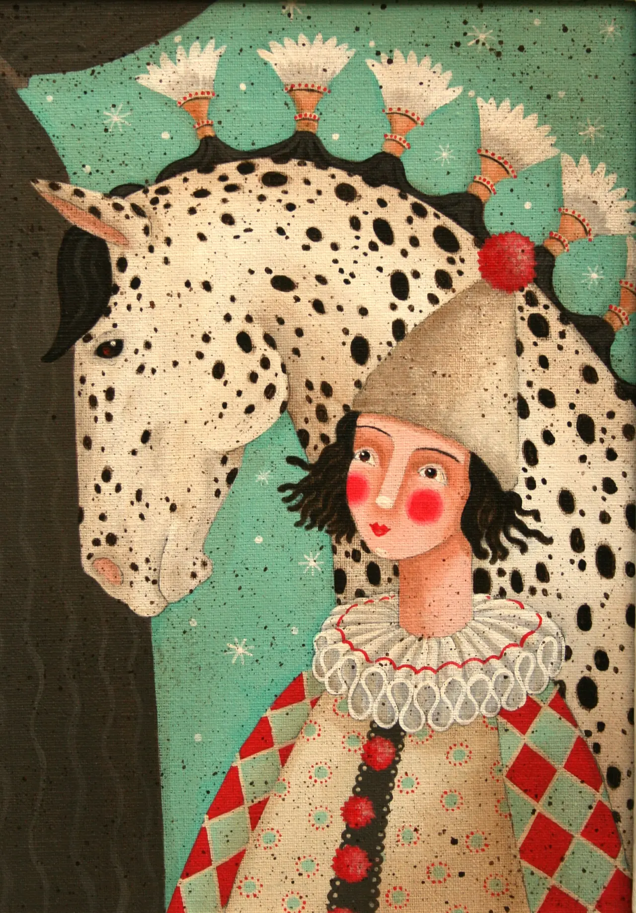 Jane Winton - circus horse