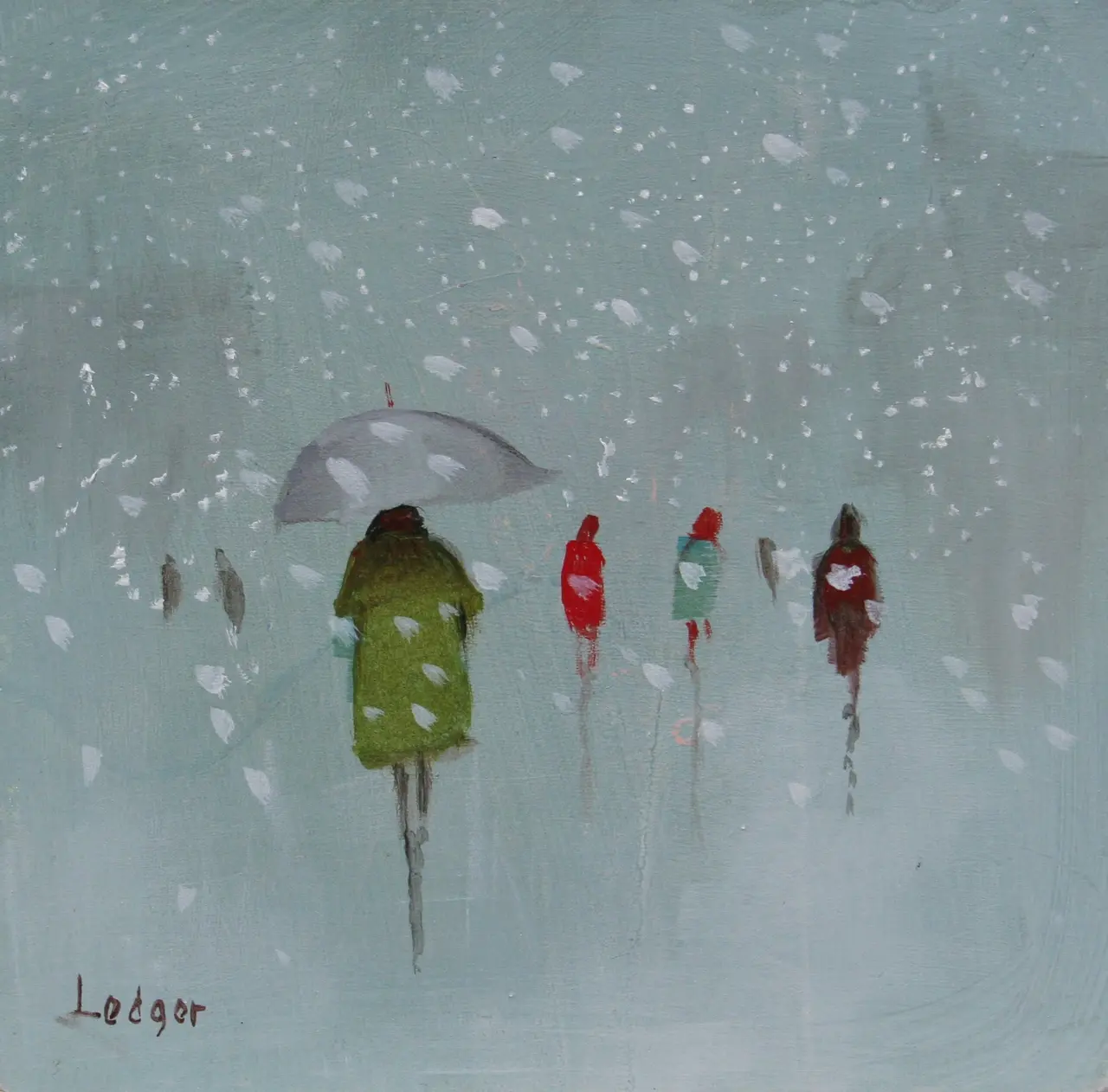 Janet Ledger - first snow of the winter