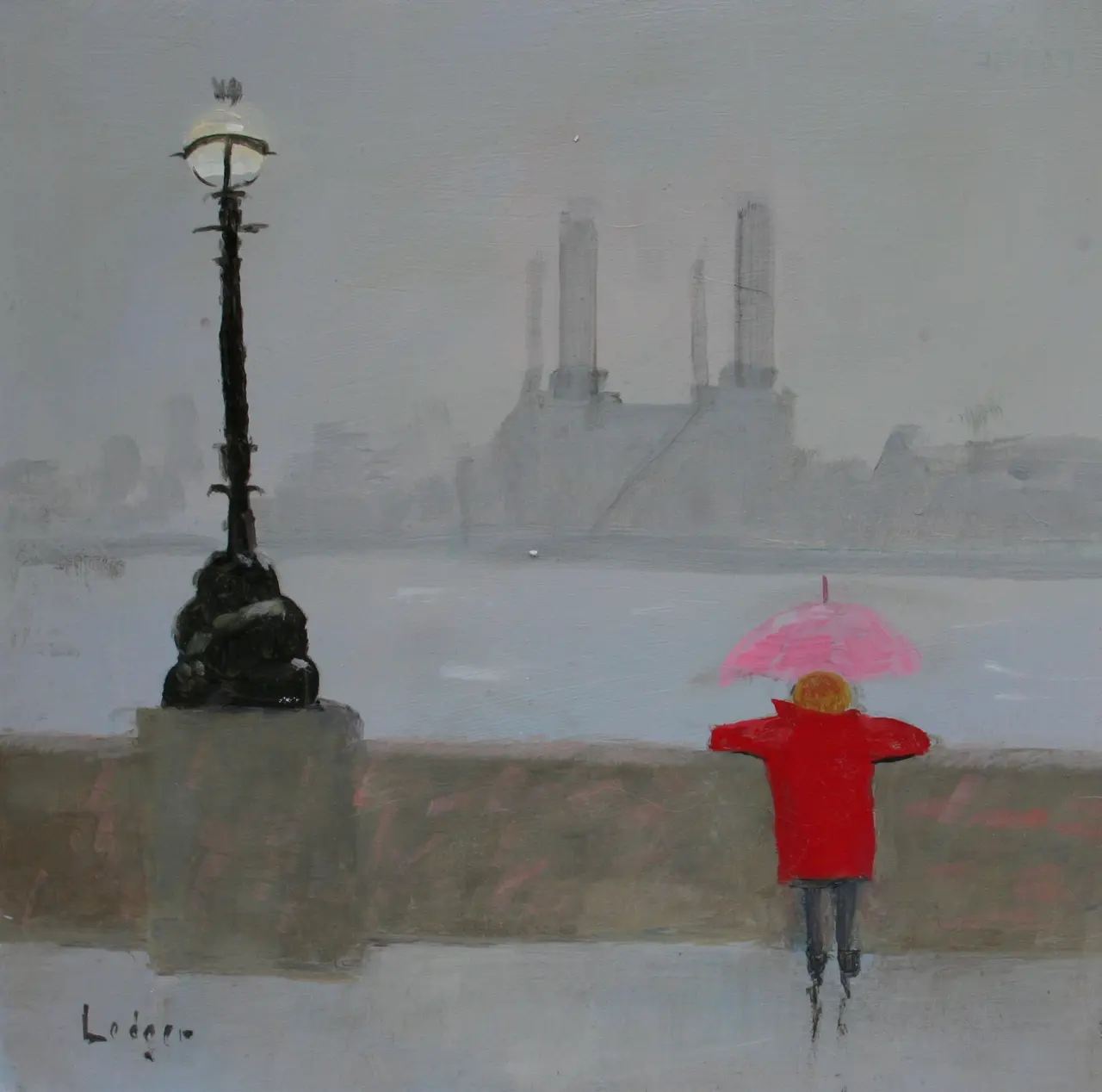 Janet Ledger - mist over the thames