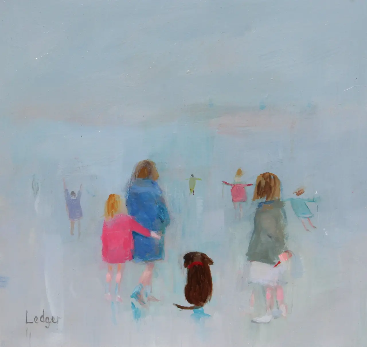 Janet Ledger - children at belle vue, manchester