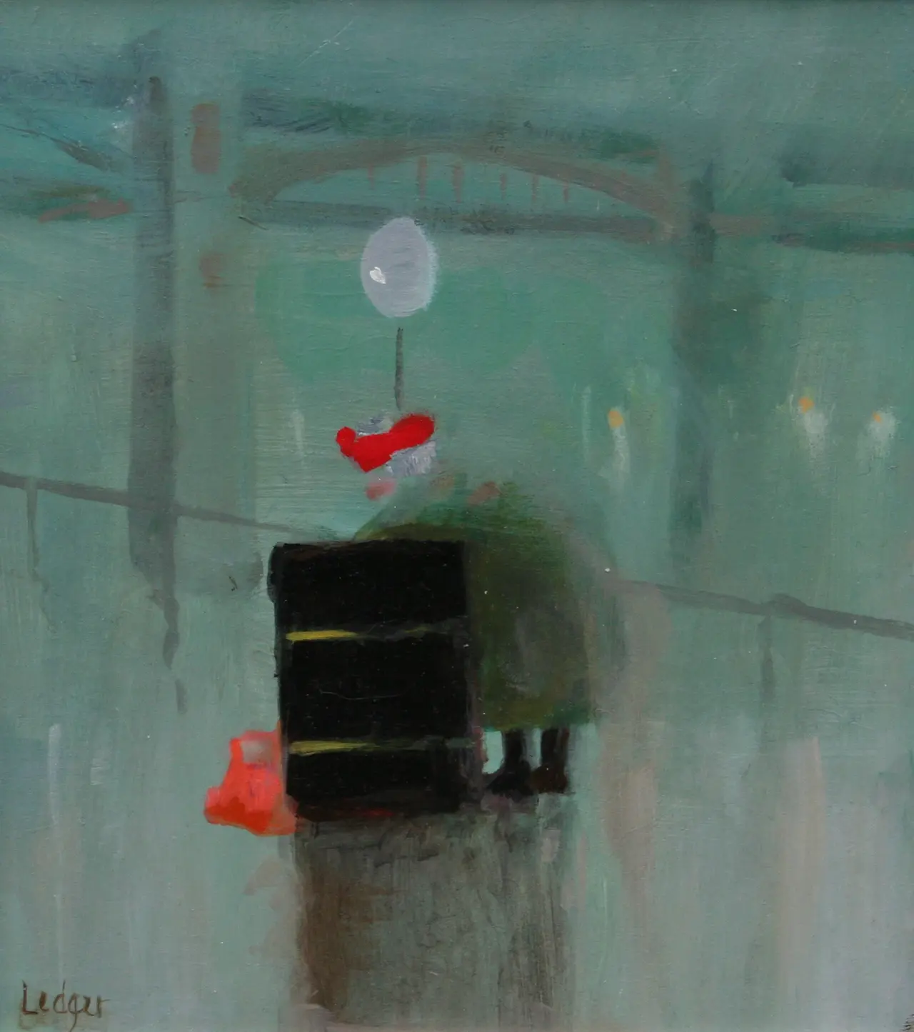 Janet Ledger - on the quayside
