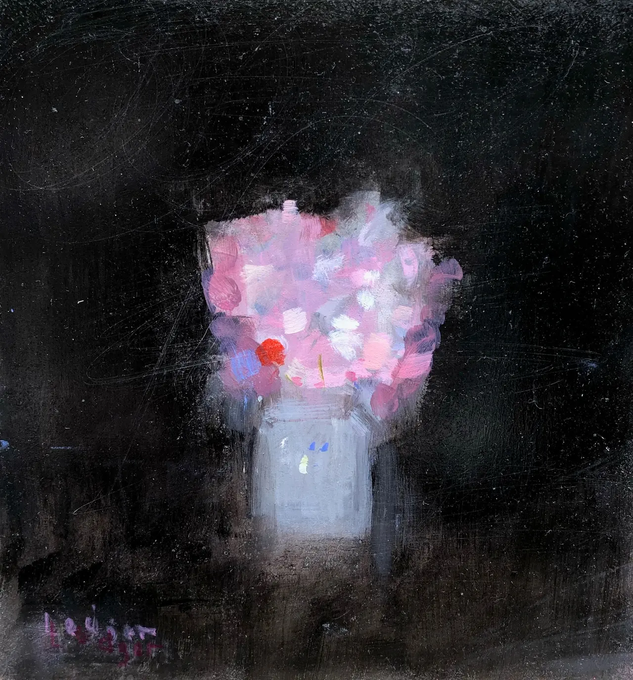 Janet Ledger - sweet peas