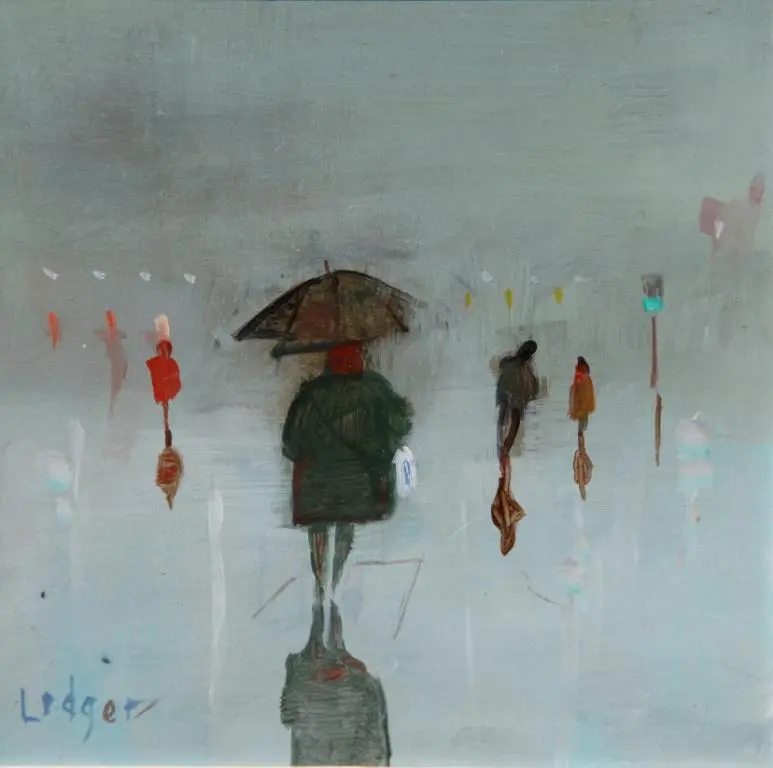Janet Ledger - wet night at walker, newcastle
